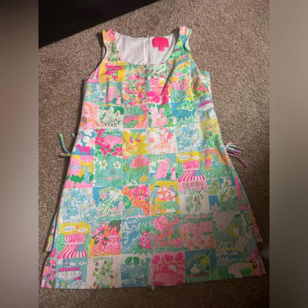Lily Pulitzer Sammi Skort Romper size 4 in Pop up lily state of mind